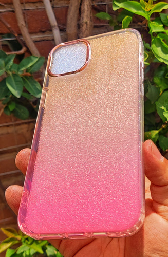 Funda Para iPhone 14 Plus Protección Brillante Con Transición De Color F05