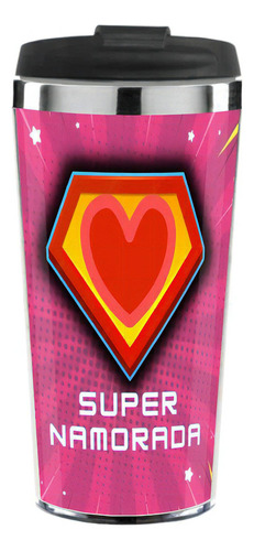 Copo Térmico Personalizado Namorados - Super Namorada