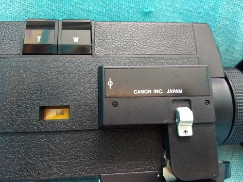 Câmera Filmadora Canon Auto Zoom 512xl Japão Manual Raridade