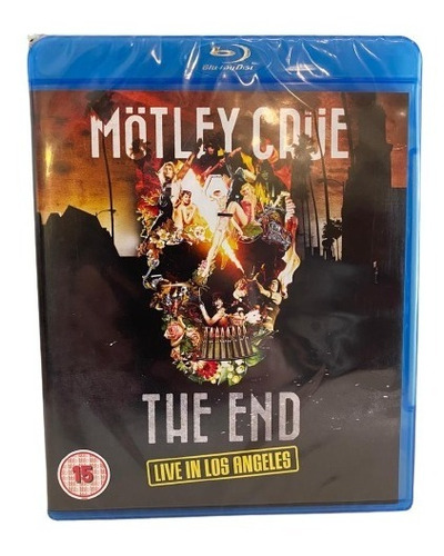 Mötley Crüe  The End  Blu Ray Europeo Nuevo Musicovinyl