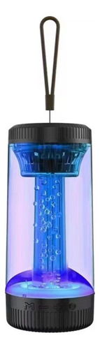 Altavoz Bluetooth Transparente Con Luz De Colores