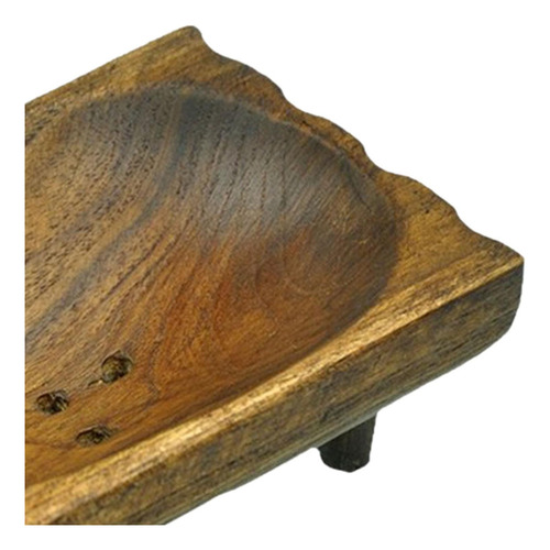 Jabonera De Madera, Bandeja Para Guardar Jabón Con Drenaje