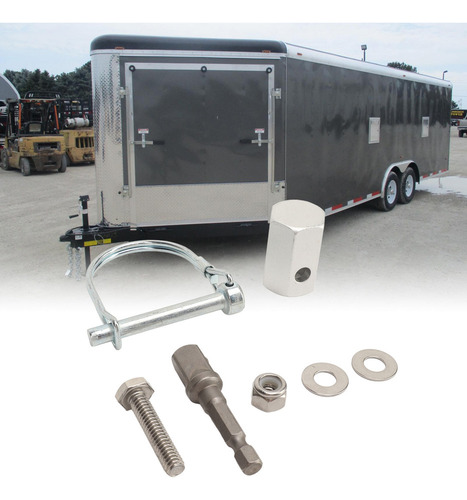 Empuñadura De Manivela Top Wind Trailer Jack Con Taladro Ina