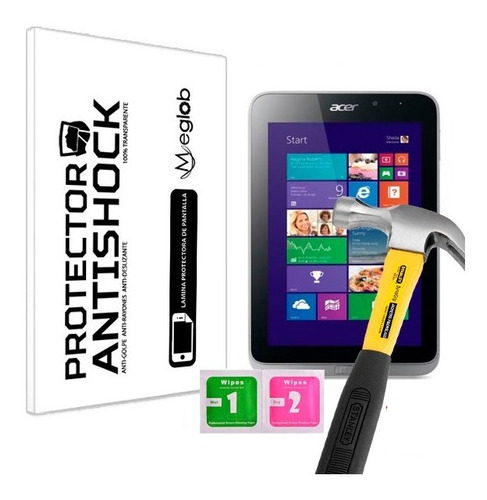 Protector De Pantalla Antishock Tablet Acer Iconia W4-820