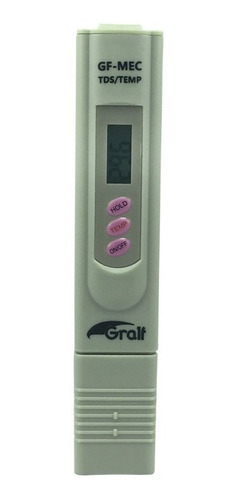 Imagen 2 de 7 de Medidor De Electroconductividad Tds Gralf Gf-mec Temperatura
