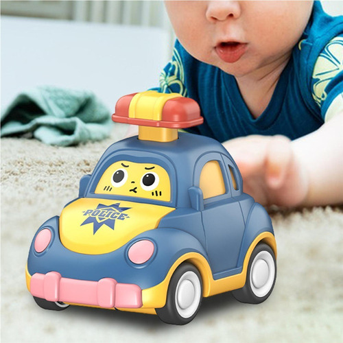 = Carro De Brinquedo Push And Go, Veículo De Brinquedo Azul