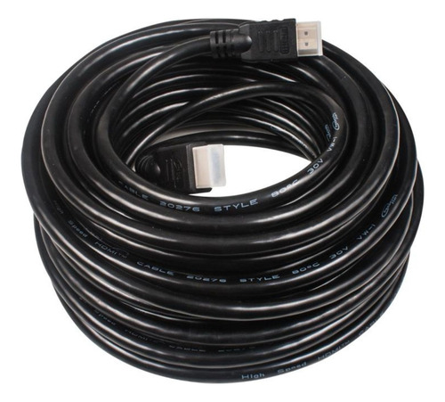 Cable Hdmi A Hdmi Noga 20 Metros Full Hd 1080p Filtro 1.4 6p