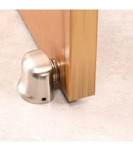 Imagem 6 de 7 de Fixador De Porta Magnético Alumínio Fp500 Vonder Trava