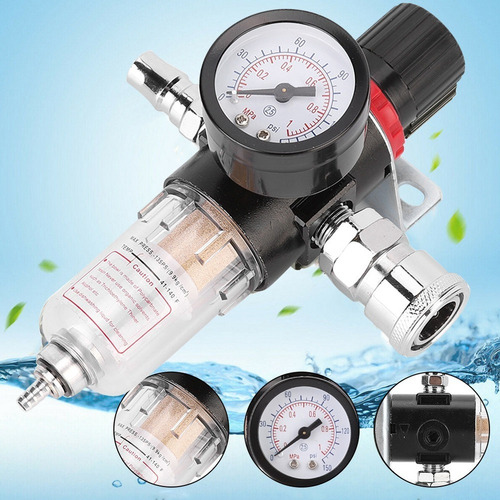 Filtro Separador De Agua Para Compresor De Aire De 1/4 Pulga