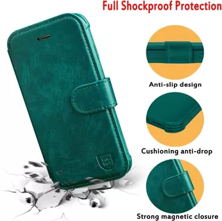 Vanavagy Wallet Case For iPhone 13 Pro Max,leather Flip Foli
