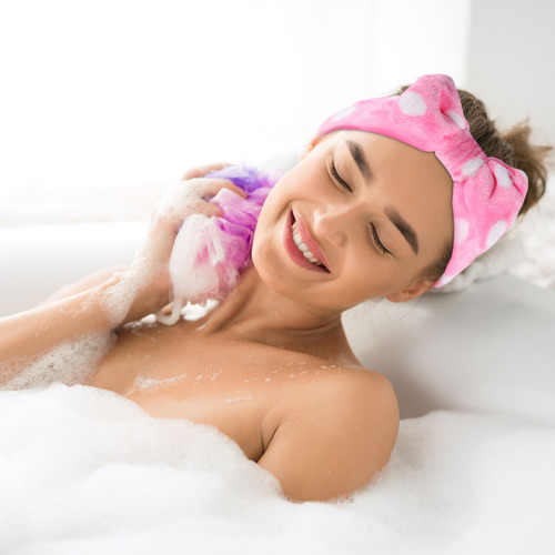 4 Unidades De Aros Para Lavar El Cabello, Diademas Elásticas