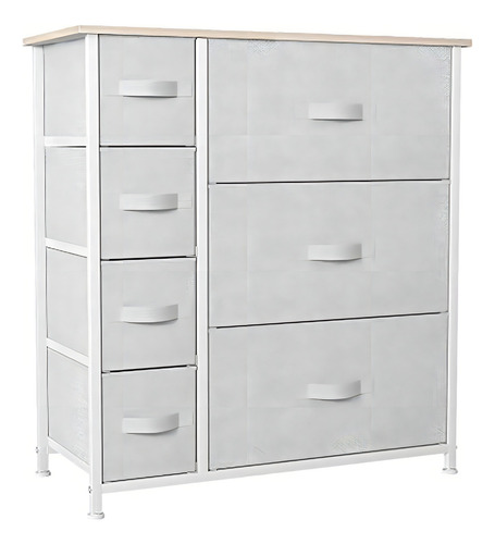 Cómoda Yitahome Con 7 Cajones - Cofre De Muebles De Tela, Un