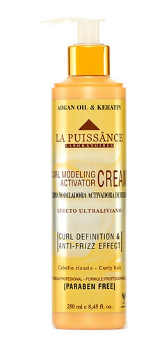 Crema Peinar La Puissance Modeladora Activadora Rulos X 250