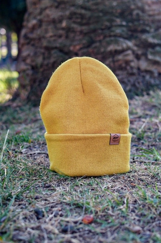 Gorro De Lana - Mister Color Mostaza