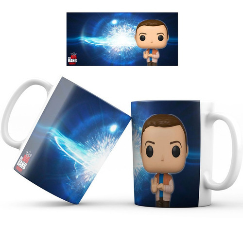 Mug Taza Big Bang Theory Funko Pop Regalo Coleccionable