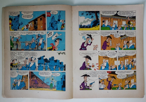 Lucky Luke Las Colinas Negras (español) 1979 Coleccionable (Usado)