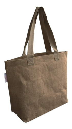 10 Bolsas Praia 100% Juta Ecobag Natural - Kit 10 Sacolas