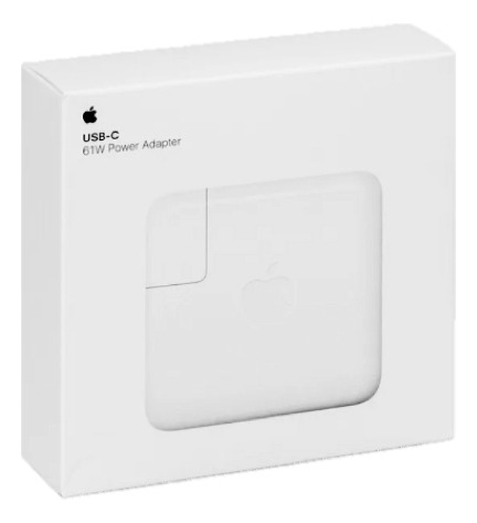Cubo De Carga De 61w Apple Para Macbook