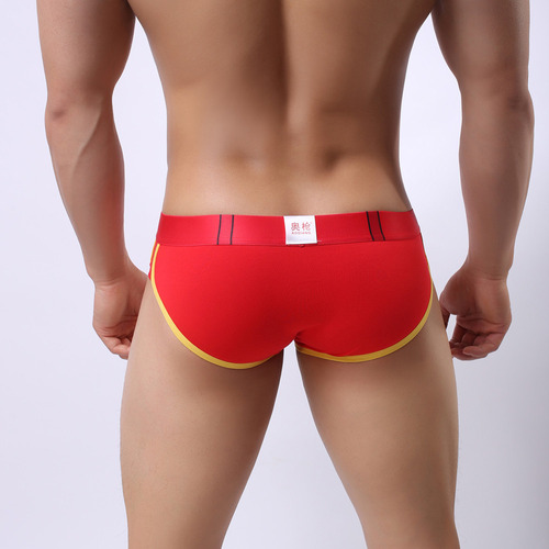 Calzoncillos Con Estampado De Cremallera Suave Para Hombre X