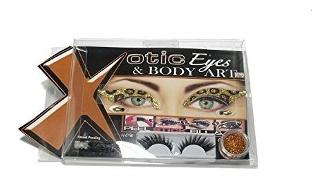 Imagen 2 de 2 de Exotic Eyes Cheetah Reutilizable Complete Eye Make Up Kit