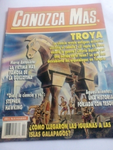 Imagen 1 de 4 de Revista Conozca Más Año 4 No. 10 Caballo De Troya