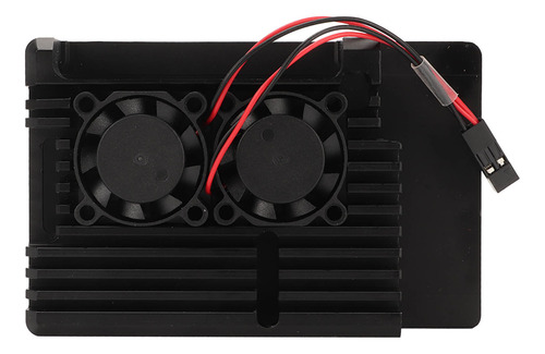 Para Raspi 4b Cooling, Carcasa Metálica, Disipador Térmico,