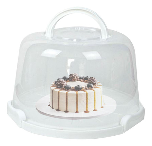Porta Tartas Caja Para Cupcakes Contenedor Reutilizable Tran