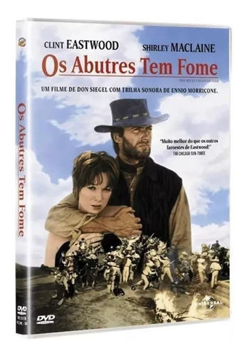 Os Abutres Têm Fome - Dvd - Shirley Maclaine  Clint Eastwood