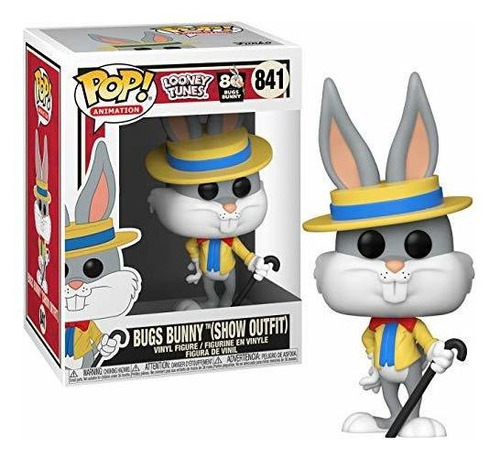 Funko Pop Bugs Bunny Show Outfit 841 Pernalonga Looney Tunes