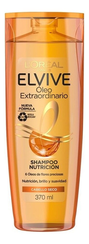 Shampoo Nutrición Cabello Seco X370ml Elvive