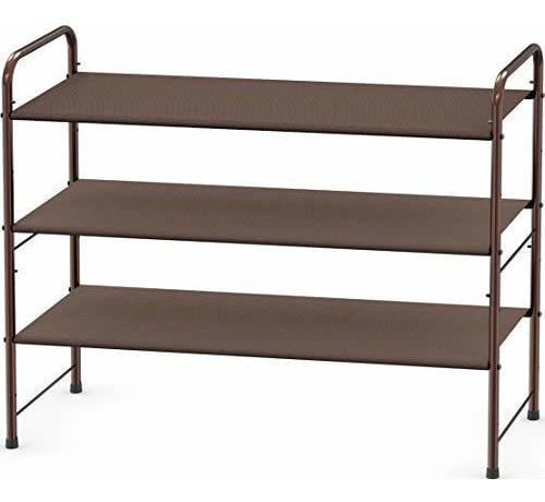 Simple Houseware 3-tier Shoe Rack Storage Organizer 8xb2 K