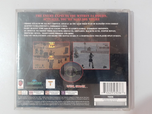 Spec Ops Stealth Patrol Playstation Ps1 Play Station Ps One (Usado)
