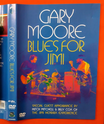 Dvd Gary Moore Blues For Jimi