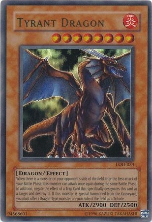 Dragón Tirano Ultra Raro Yugioh