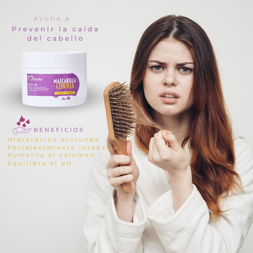Shampoo Mascarilla Cebolla Romero Crecimiento Misucka