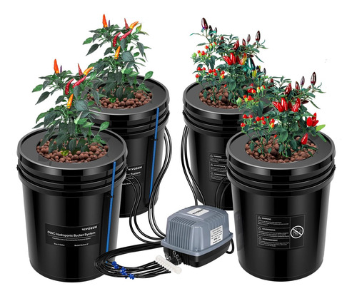 Vivosun Dwc - Sistema De Cultivo Hidropónico, Cultivo De Agu