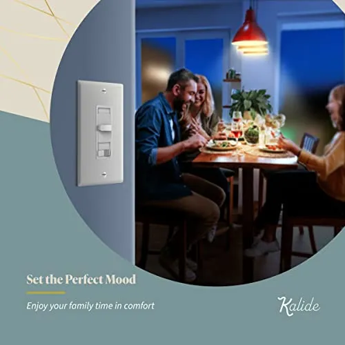 Interruptor Regulable De Intensidad De Luz Topgreener Paddle
