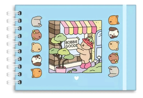 Libro Para Colorear Bobbie Goods, 50 Páginas, Tapa Dura, Bob