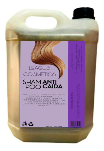 Shampoo Anti Caída 5 Litros