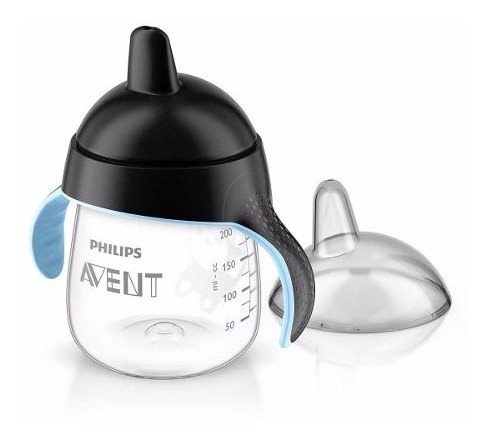 Vaso Con Boquilla Philips Avent Scf753/03 Negro 260ml 12m+