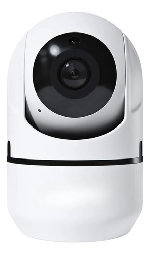 Cámara De Seguridad Inteligente Con Wifi Y Visión Nocturna Blanco