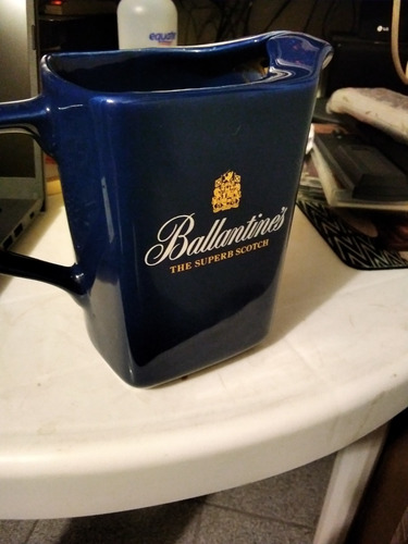 Jarra Whisky Ballantines 750 Cc Cerámica (Usado)