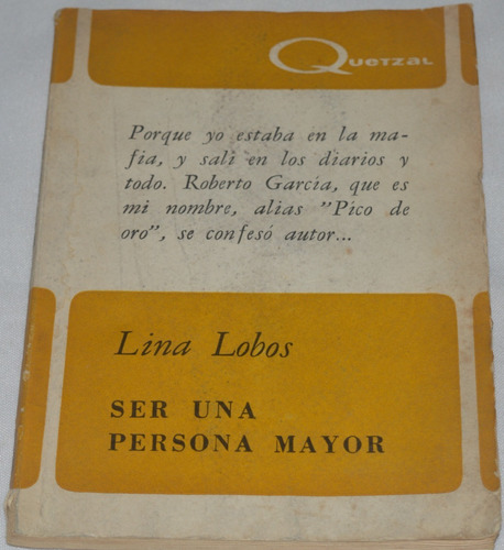 Ser Una Persona Mayor Lina Lobos Librosretail B78