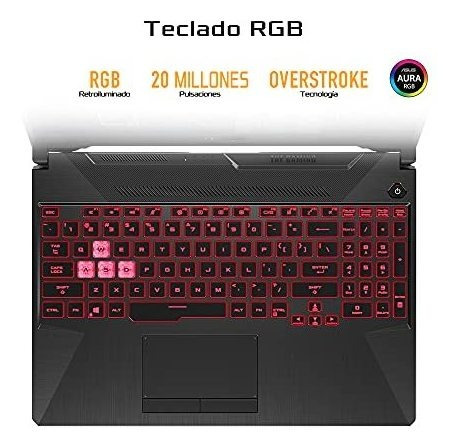 Laptop Gamer Asus Tuf F15 I5 8gb 512gb Ssd Gtx1650 Mouse M5