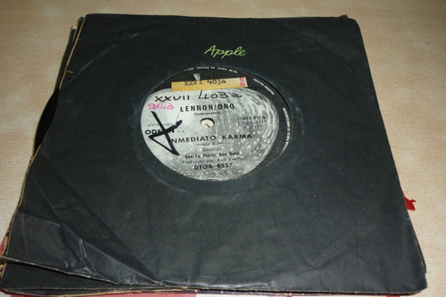 John Lennon Inmediato Karma Simple Vinilo Promo Exce Ggjjzz