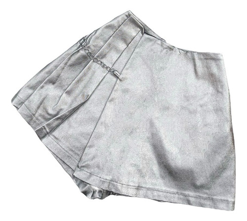 Shortpollera Con Brillo Talles L Y Xl (g Y Gg), Elastizados