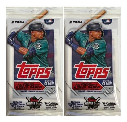 2023 Topps Series 1 Baseball Mlb Bundle De 2 Paquetes De Gra