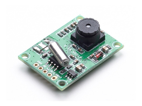 Imagen 1 de 6 de Mini Camara Serial Ttl Jpeg / Ntsc Video - Arduino, Pic, Avr