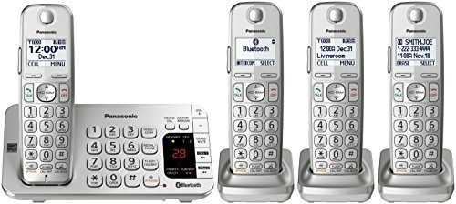 Panasonic Kxtge474s Link2cell Bluetooth Telefono Inalambrico