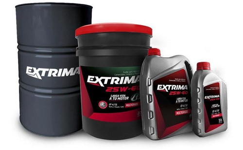 Imagen 2 de 3 de Lubricante Diesel Extrima Livianos-pesados 25w60 4lts